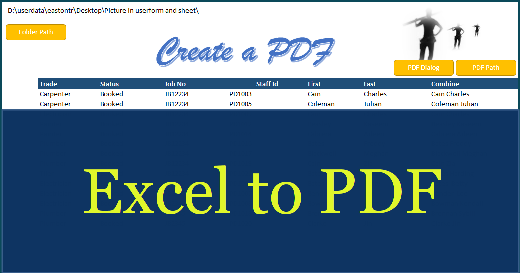Excel Vba Print Multiple Worksheets To Pdf